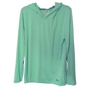 Under Armour Performance Long Sleeve Lightweight Hoody Women’s Large Semi Fitted